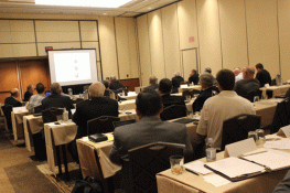 IWLA members taking in regulatory education during the Rail, Food Security and Chemical Council Meetings at the Legislative Fly-in event. 